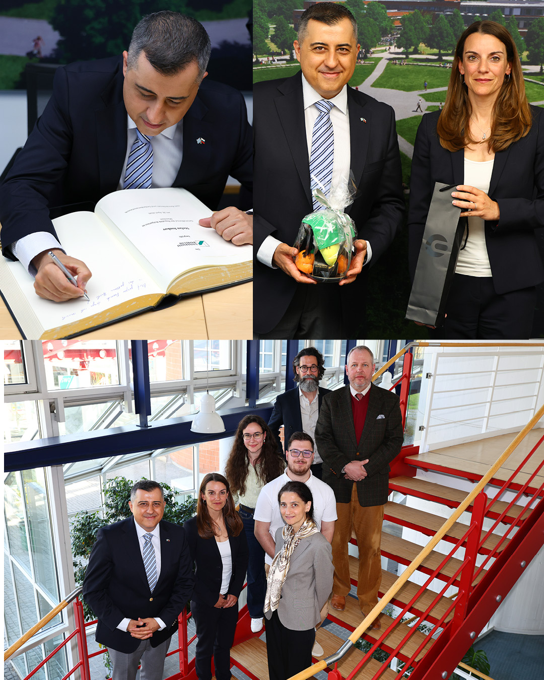 Работно посещение на генералния консул на Република България в Мюнхен г-н Стефан Йонков в гр. Байройт 